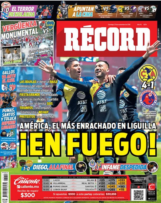 Portada 25 Noviembre 2018