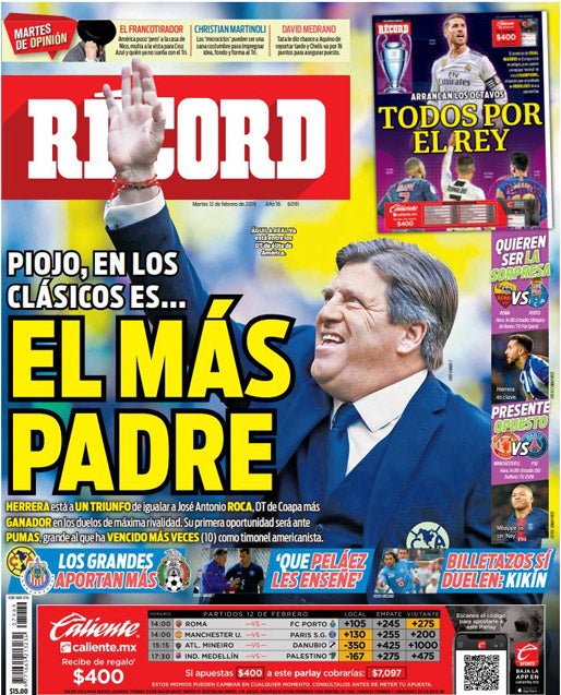 Portada 12 Febrero 2019