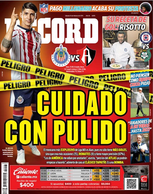 Portada 16 Febrero 2019