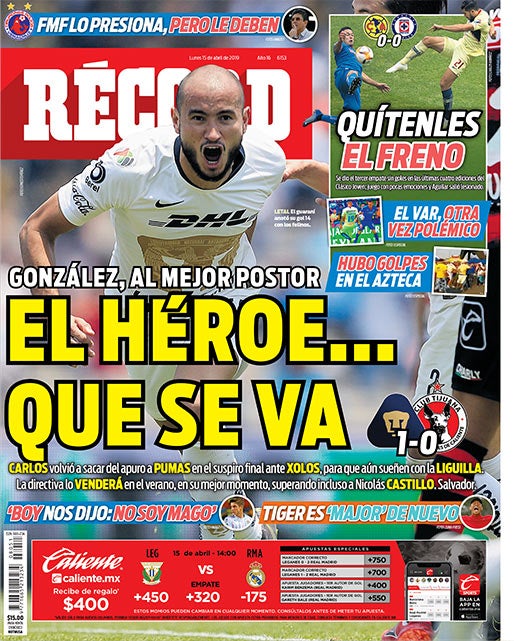 Portada 15 Abril 2019