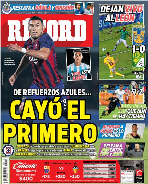 Portada 24 Mayo 2019