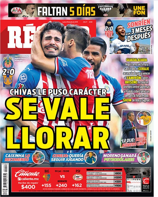 Portada 29 Julio 2019