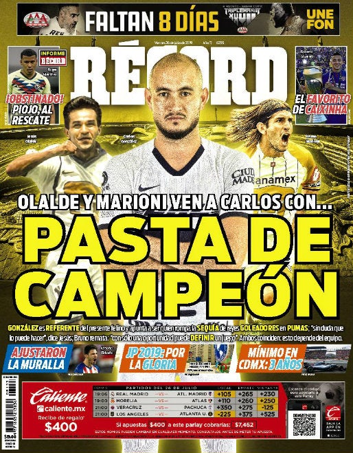 Portada 26 Julio 2019