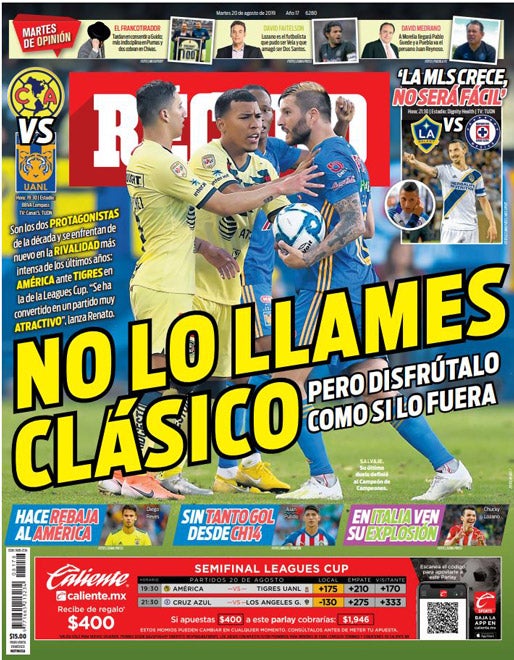 Portada 20 Agosto 2019