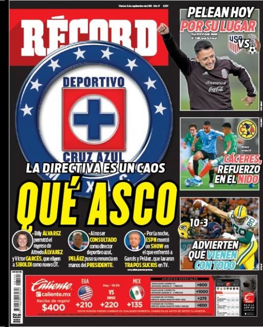 Portada 06 Septiembre 2019