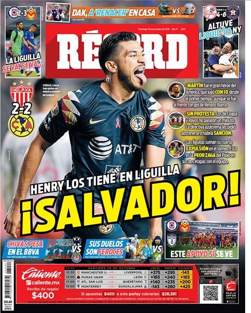 Portada 20 Octubre 2019