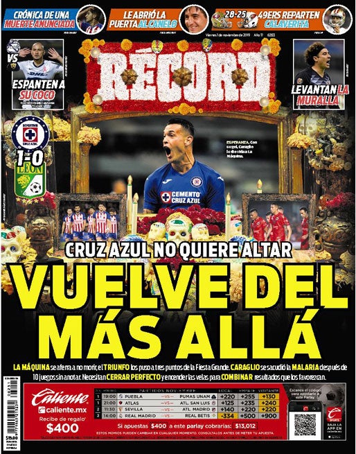 Portada 01 Noviembre 2019