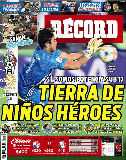 Portada 15 Noviembre 2019