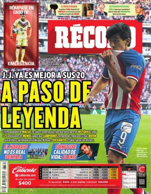 Portada 05 Marzo 2020