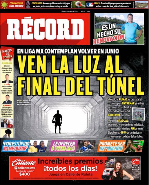 Portada 12 Mayo 2020