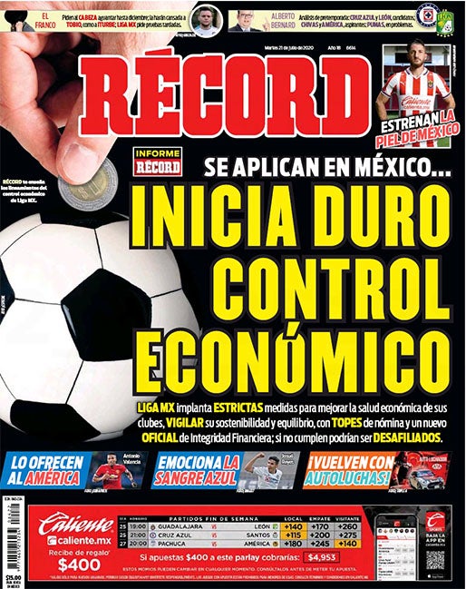 Portada 21 Julio 2020