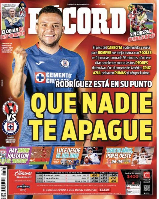 Portada 13 Septiembre 2020