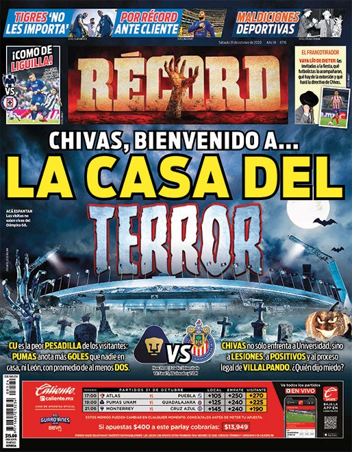 Portada 31 Octubre 2020