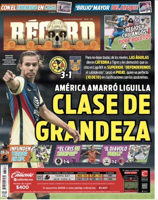 Portada 02 Noviembre 2020