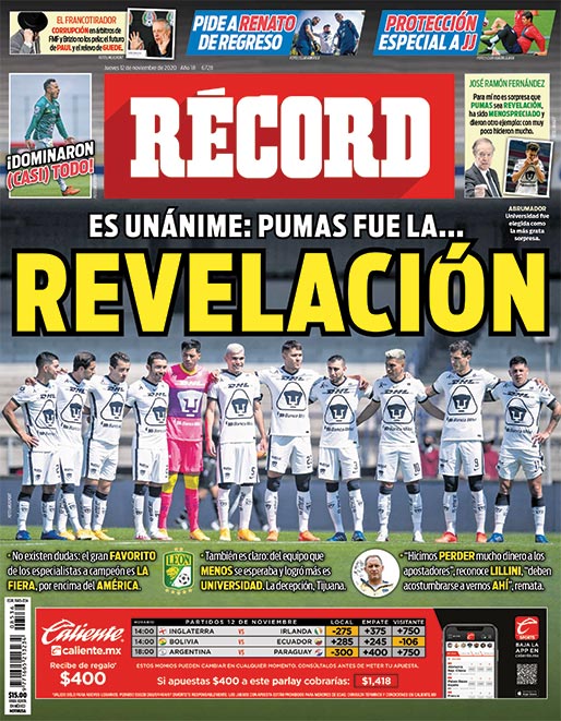 Portada 12 Noviembre 2020