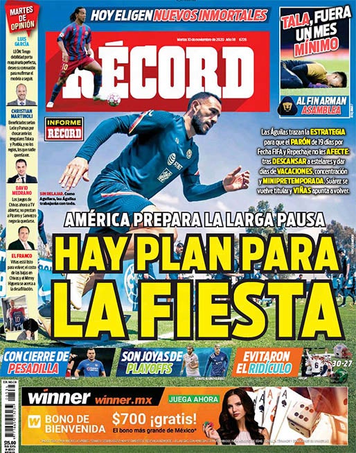 Portada 10 Noviembre 2020