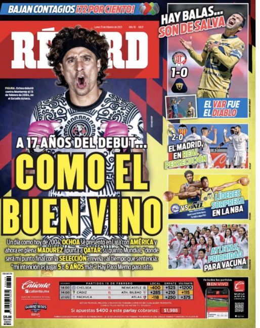 Portada 15 Febrero 2021