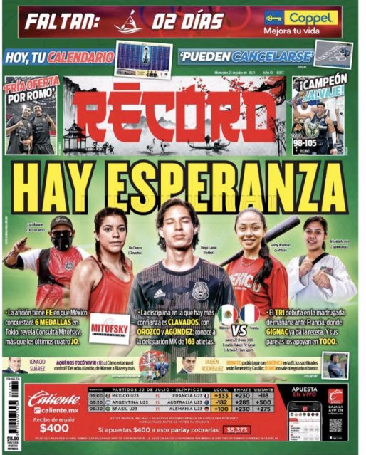 Portada 21 Julio 2021