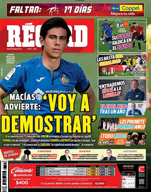 Portada 06 Julio 2021