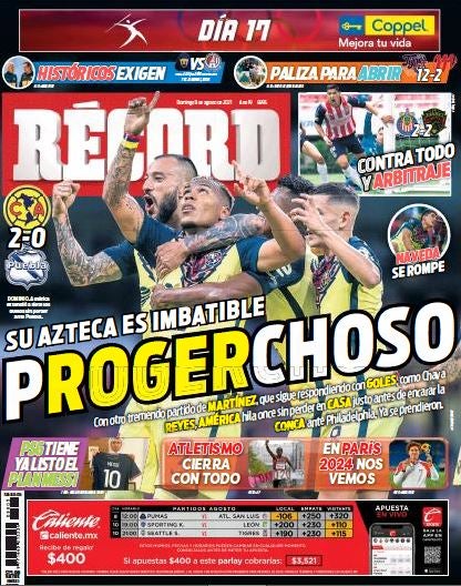 Portada 08 Agosto 2021