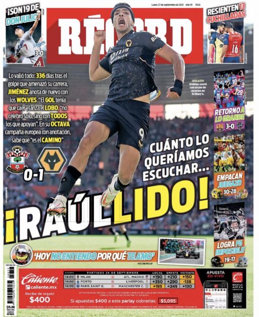 Portada 27 Septiembre 2021