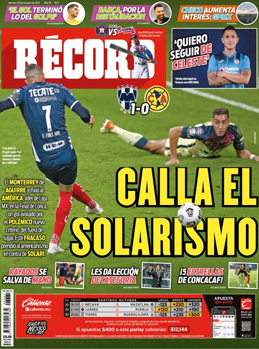 Portada 29 Octubre 2021