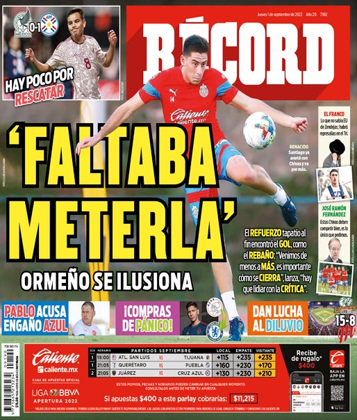 Portada 01 Septiembre 2022