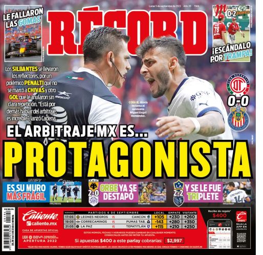 Portada 05 Septiembre 2022