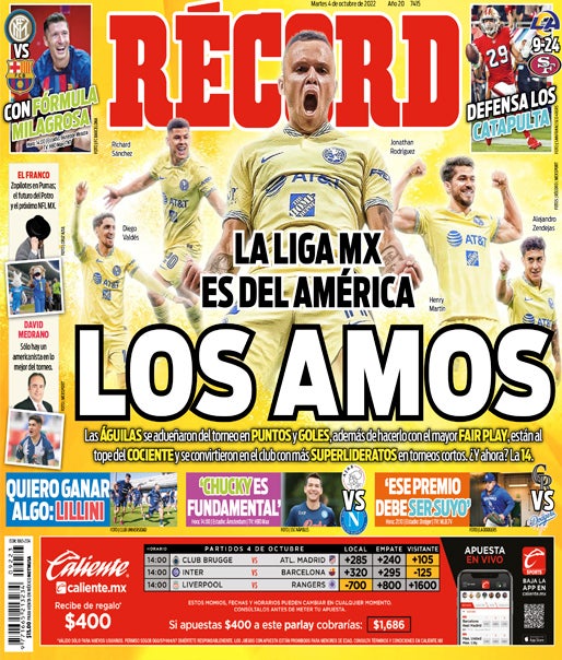 La Liga MX es del América: Los Amos