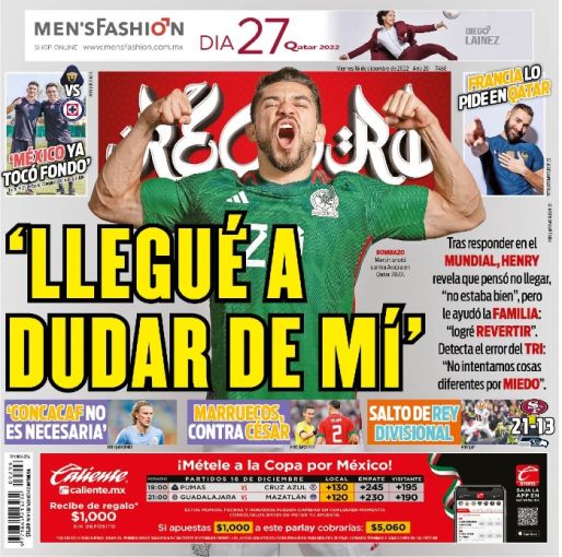 Portada 16 Diciembre 2022