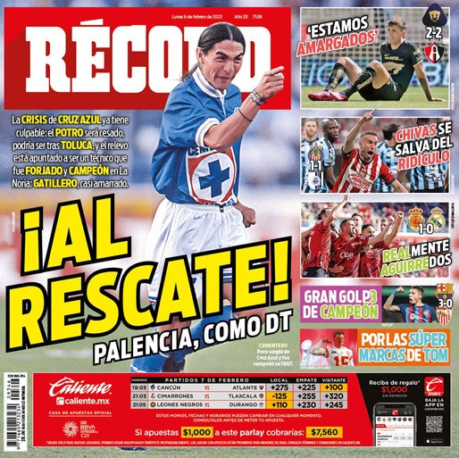 ¡Al rescate! Palencia, como DT