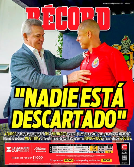 Portada 20 Agosto 2024