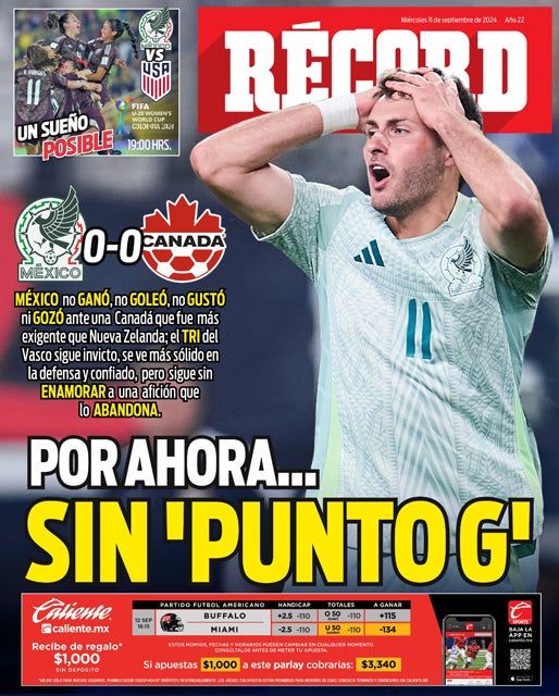 Portada 11 Septiembre 2024