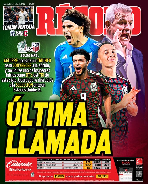 Portada 15 Octubre 2024