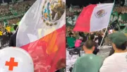 Efraín Juárez desata locura con bandera de México 