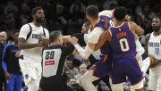 ¡Se armó la bronca! Jugadores de Suns y Mavs desatan pelea y resulta en tres expulsados