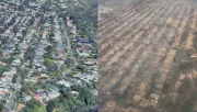 VIDEO: Antes y después de los incendios en Los Ángeles, California 