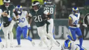 Eagles vencen 28-22 a Los Angeles Rams