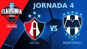 Atlas vs Monterrey EN VIVO Liga MX Clausura 2025 Jornada 4