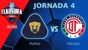 Pumas vs Toluca EN VIVO Liga MX Clausura 2025 Jornada 4