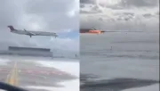 VIDEO: Captan accidente del avión de Delta en Aeropuerto de Canadá 