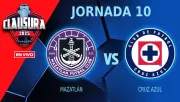 Mazatlán recibe a Cruz Azul en el arranque de la Jornada 10