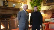 Zelensky y el Rey Carlos III se reúnen 