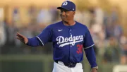  Dodgers y el mánager Dave Roberts