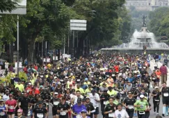 Corredores en el Maratón de la Ciudad de Mexico