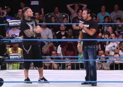 Jeff y Matt Hardy en un segmento de TNA