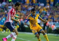 Aquino, en el partido contra Chivas