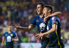 Oribe Peralta festeja uno de sus goles