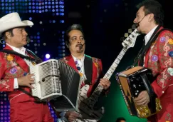 Los Tigres del Norte, durante un concierto