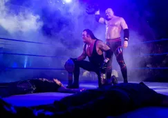 Undertaker y Kane durante un evento de la WWE